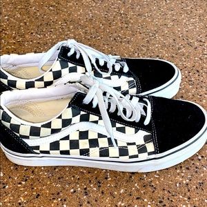 Checkered Vans